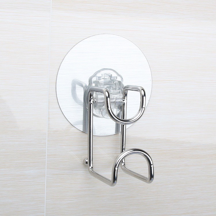 Móc Dán Tường Treo Chậu, Thau , Thớt, Đồ dùng phòng tắm, Nhà bếp - Inox thép không gỉ keo dính siêu chắc -TONGKHO95.