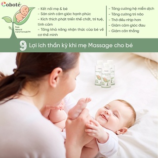 [Xả Kho] Dầu massage & chăm sóc em bé Coboté 100ml