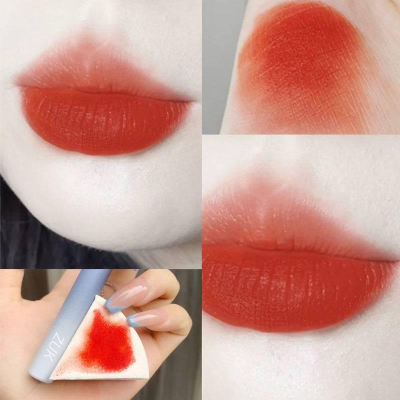 Son kem ZUK Son Môi Màu Nhung Sương Lì Mịn Trang Điểm Phong Cách Trung Hoa 4g