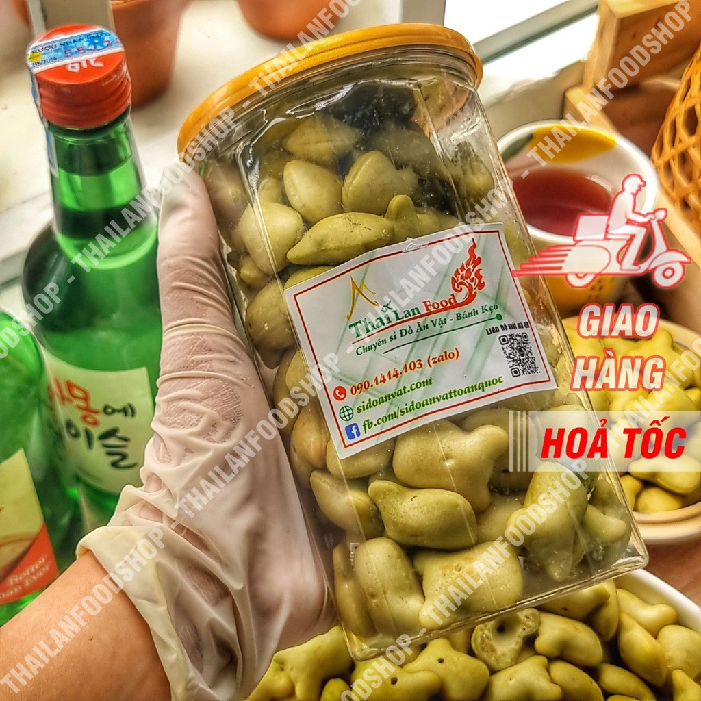 Bánh Gấu Chùm Ngây Hiệu Moringa Lon 300gr