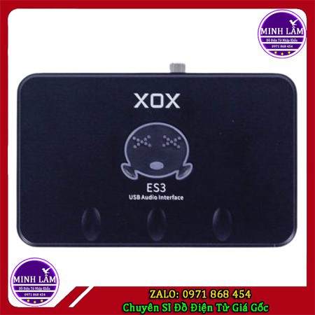 Sound card thu âm XOX ES3