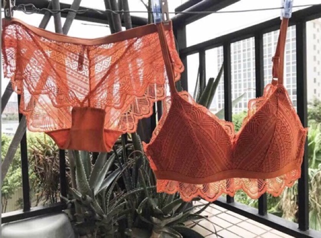 Bộ đồ lót ren cao cấp cenka không gọng, mút mỏng