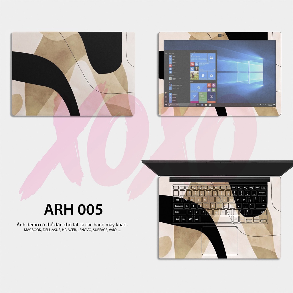 Miếng Dán Skin Laptop Mẫu Art - Decal Dán cho Dell, Hp, Asus, Lenovo, Acer, MSI, Surface,Vaio, Macbook