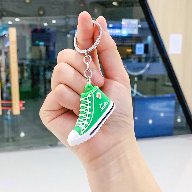 MÓC KHOÁ CHIẾC GIÀY HOA CÚC MINI