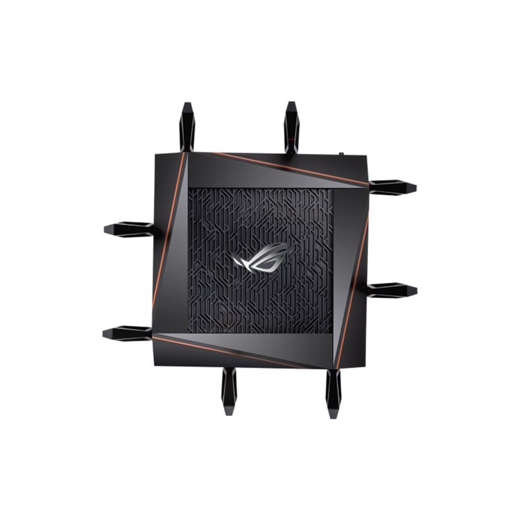 Bộ Phát Sóng Wifi Router Chuẩn Wifi 6 AX11000 Ba Băng Tần Asus GT-AX11000 Gigabit Đen