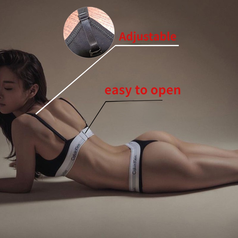 Áo Ngực Thể Thao Có Đệm Ngực + Quần Lót Sexy