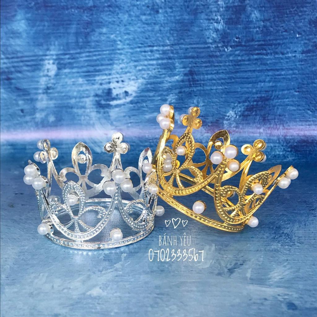 Vương Miện mini trang trí bánh kem