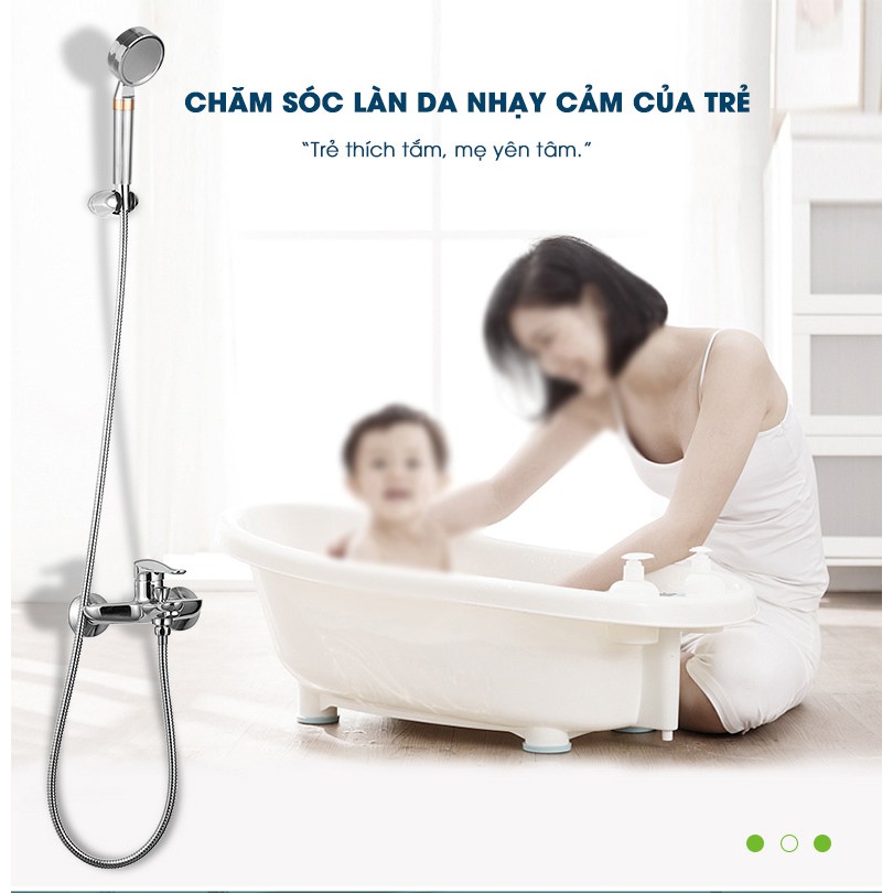 Vòi Hoa Sen Lọc Nước Tăng Áp Chứa Vitamin C