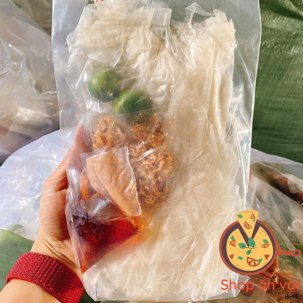 Bánh tráng phơi sương muối nhuyễn lá chuối lớn bánh tráng muối nhuyễn sate tắc Tây Ninh - 14020001