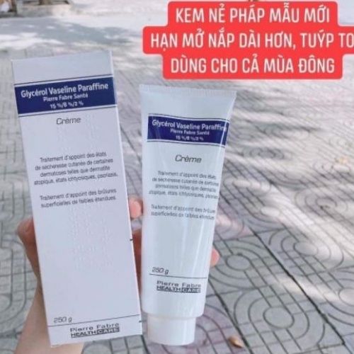 Kem nẻ chàm Dexeryl dưỡng da hỗ trợ giảm nẻ, chàm sữa (Glycerol Vaseline Paraffine) Pháp 250gr - licyhouse