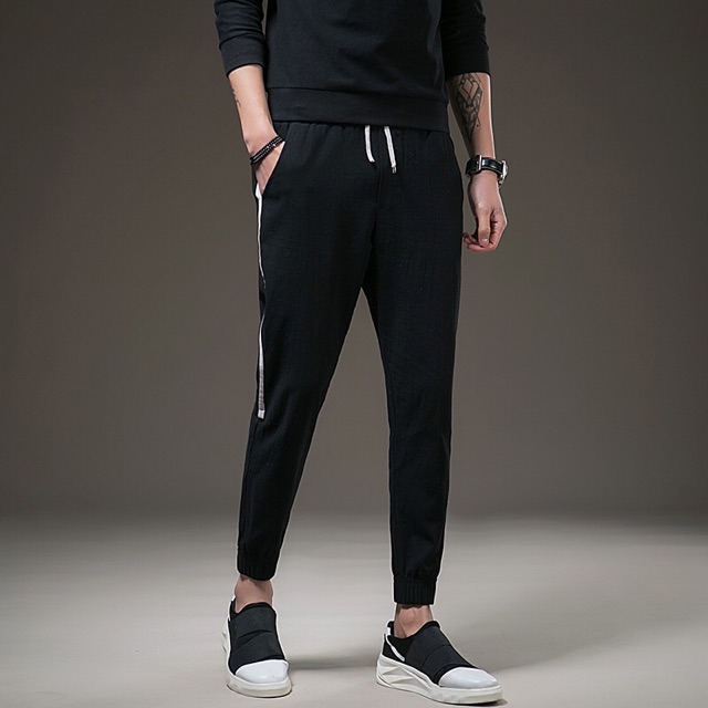 [Mã LETHGEMT5 giảm 10k đơn tối thiểu 180k] Quần jogger kaki đen G01 | BigBuy360 - bigbuy360.vn