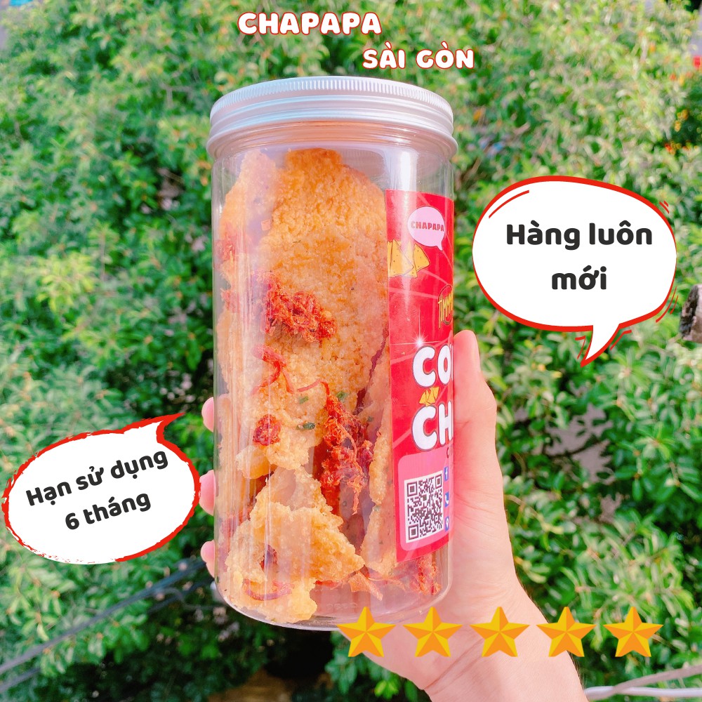 Cơm cháy khô bò 250g Chapapa đồ ăn vặt Sài Gòn vừa ngon vừa rẻ | BigBuy360 - bigbuy360.vn
