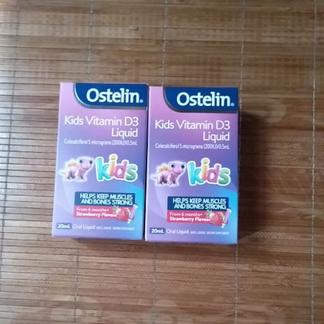 Vitamin d ostelin cho bé 0- 12 tuổi