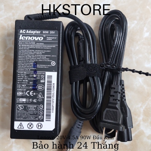 Sạc Laptop Lenovo 20V-4.5A 90W đầu kim Lenvo T400 T410 T420 T430 T60 T61 T500 E220 E430 X201 X220 X60 X61 Y510 Y430