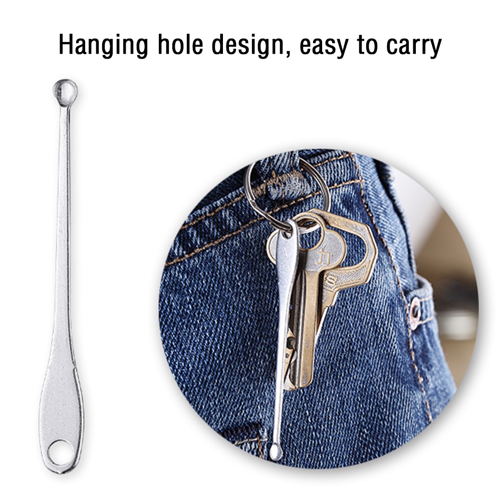Bộ 7 Bông Tai Thép Không Gỉ / 360 Độ° Dụng Cụ Lấy Ráy Tai Hình Xoắn Ốc Tiện Lợi