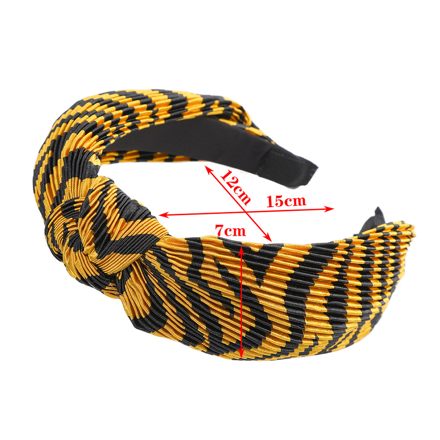 Băng Đô Vải Họa Tiết Da Báo Thời Trang Cho Nữ