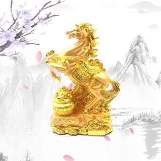 Tượng Ngựa vàng phong thủy tài lộc