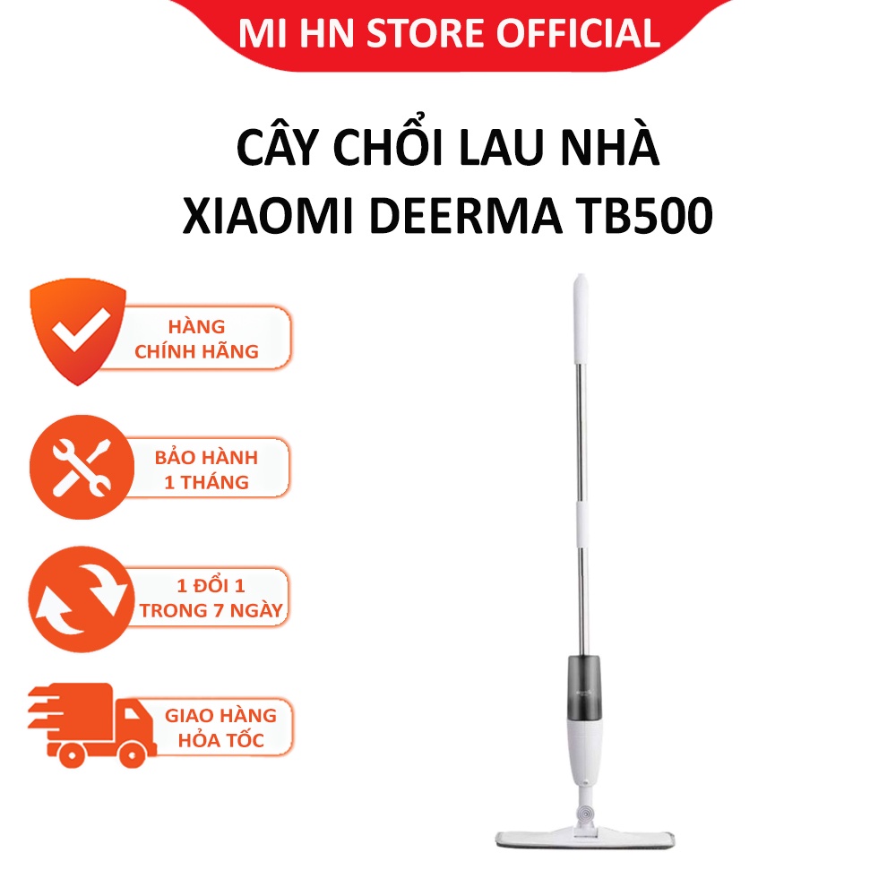 Cây chổi lau nhà 2 trong 1 Xiaomi Deerma TB500, vừa xịt nước vừa lau - Bảo hành 1 tháng