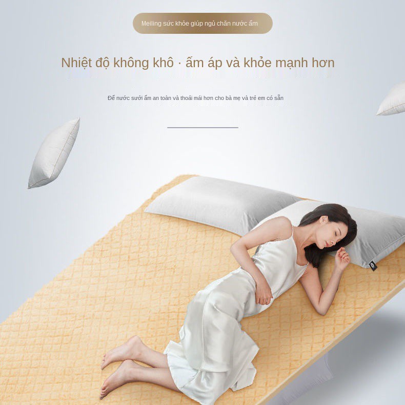 ▽☬✗Hệ thống ống nước đắp chăn điện đôi điều khiển nhiệt tuần hoàn Kang hộ gia đình đơn an toàn cho ba người nệm mở