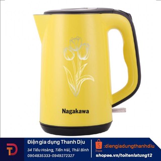 Ấm siêu tốc 1.8l 1800w nagakawa nag0310