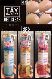 Tẩy da chết Detclear Nhật Bản 180ml