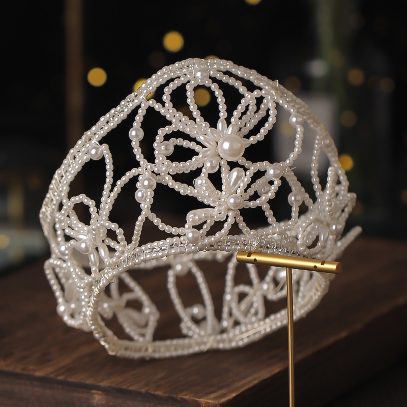 Cài Tóc Đính Hạt Ngọc Trai Thời Trang Cho Cô Dâu