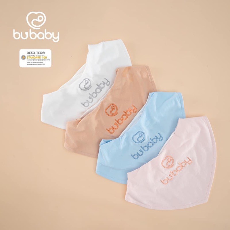 Yếm tam giác/ yếm tròn Bu cotton organic