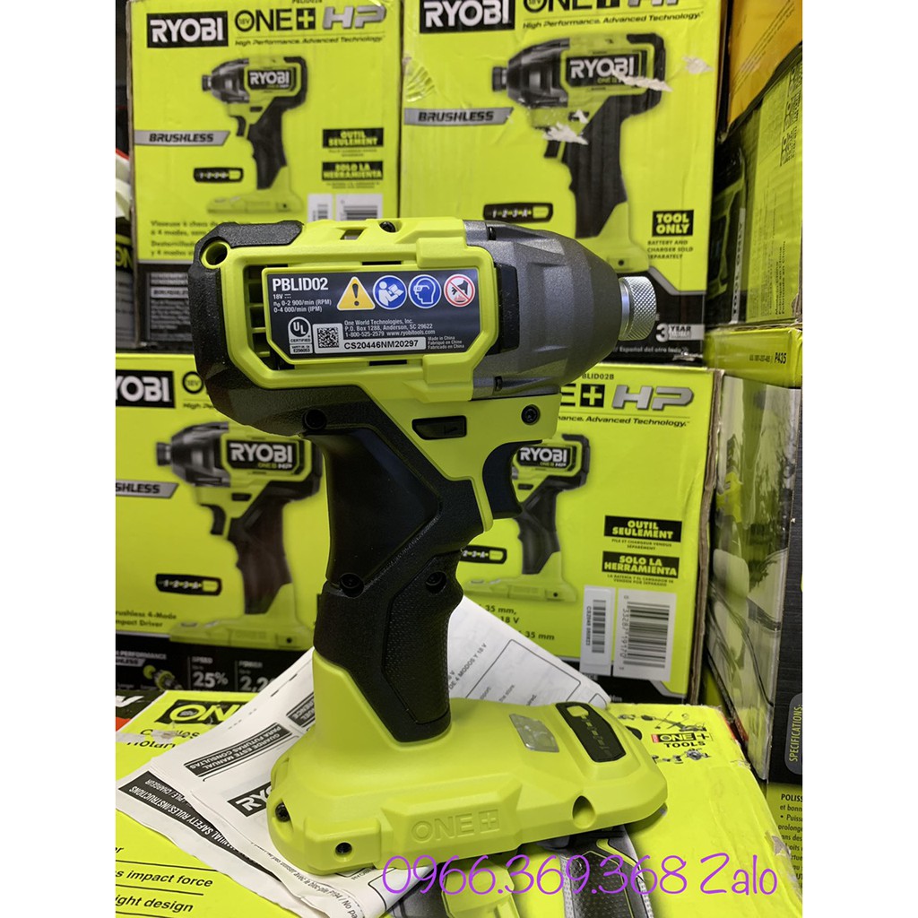 Máy bắn vít RYOBI 18V HP ONE+ - PBLID02B