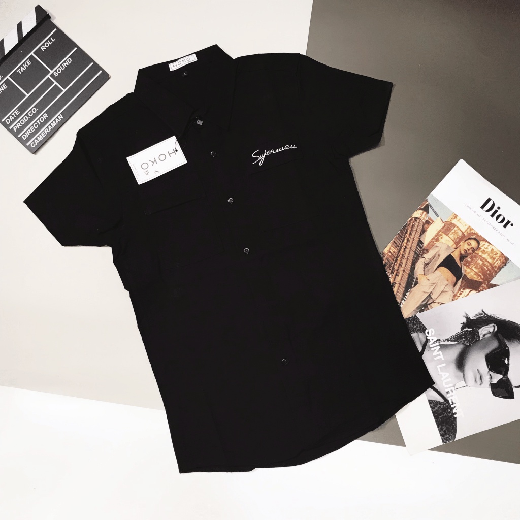 (FREE SHIP) FREE SHIP XẢ LỖ ÁO SƠ MI NAM TÚI HỘP CHẤT ĐŨI MÁT TAY NGẮN LỊCH LÃM CỰC HOT VALENTINNA