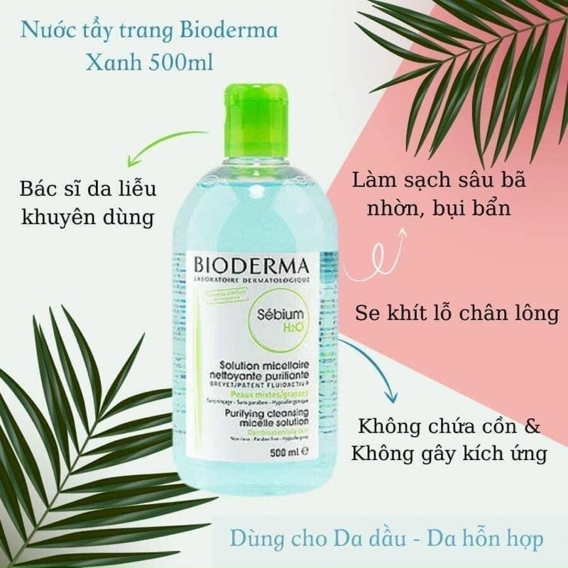 Nước tẩy trang BIO 500ml