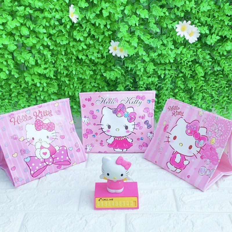 Túi đựng khăn giấy Hello Kitty Doremon Doraemon