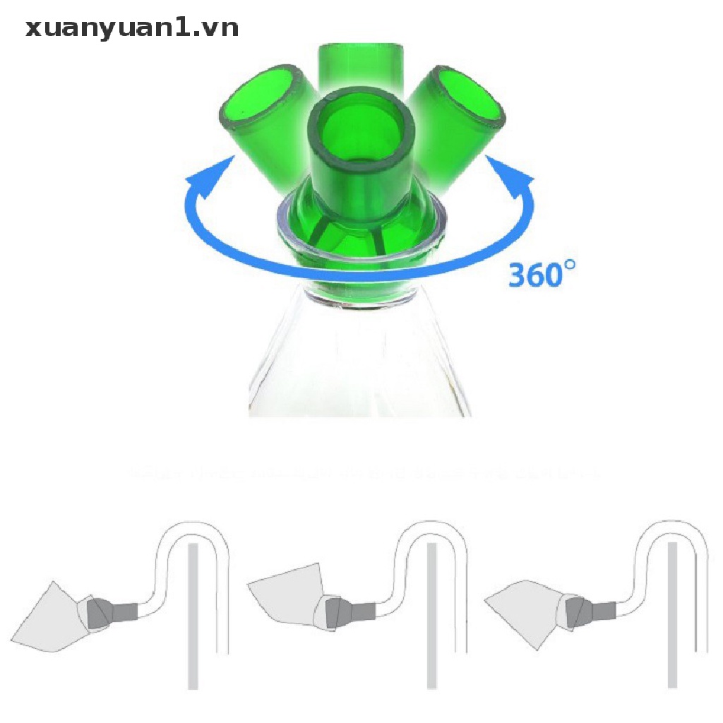 Ống Nối Nước Cho Bể Cá Hình Hoa Lily Tiện Dụng