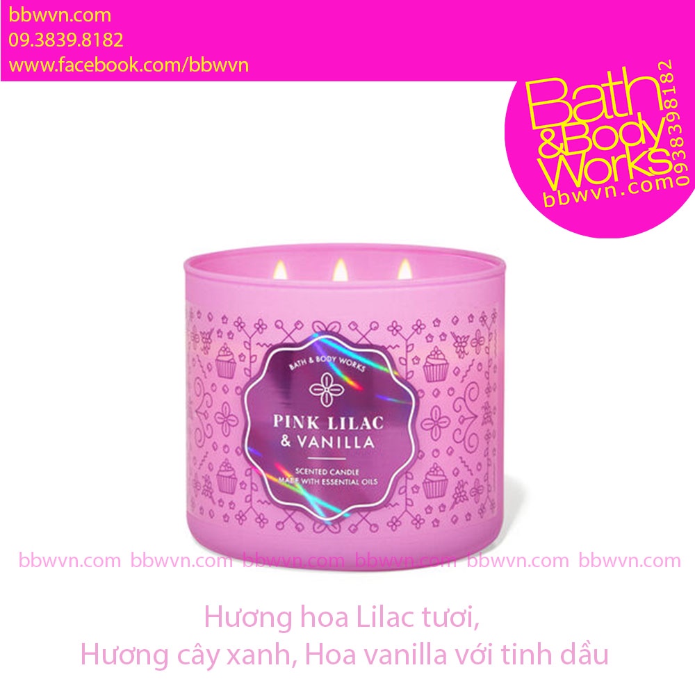 Nến thơm Bath and Body Works bộ mới 2021