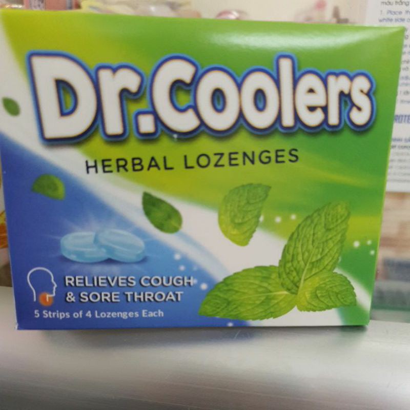 Kẹo ngậm đau họng Dr.Cooler