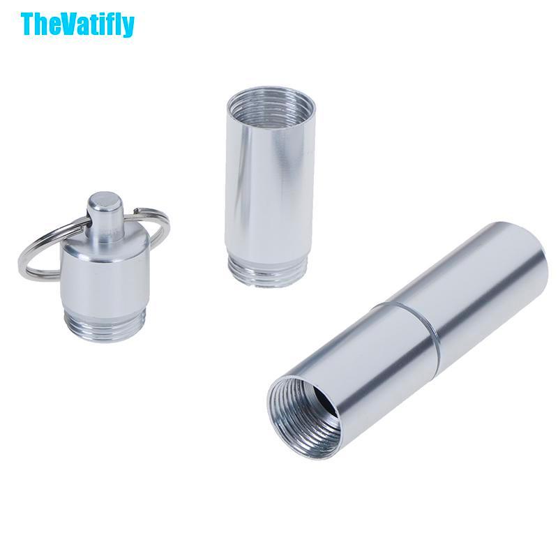 1 Hộp Nhôm Mini Đựng Thuốc Chống Thấm Nước