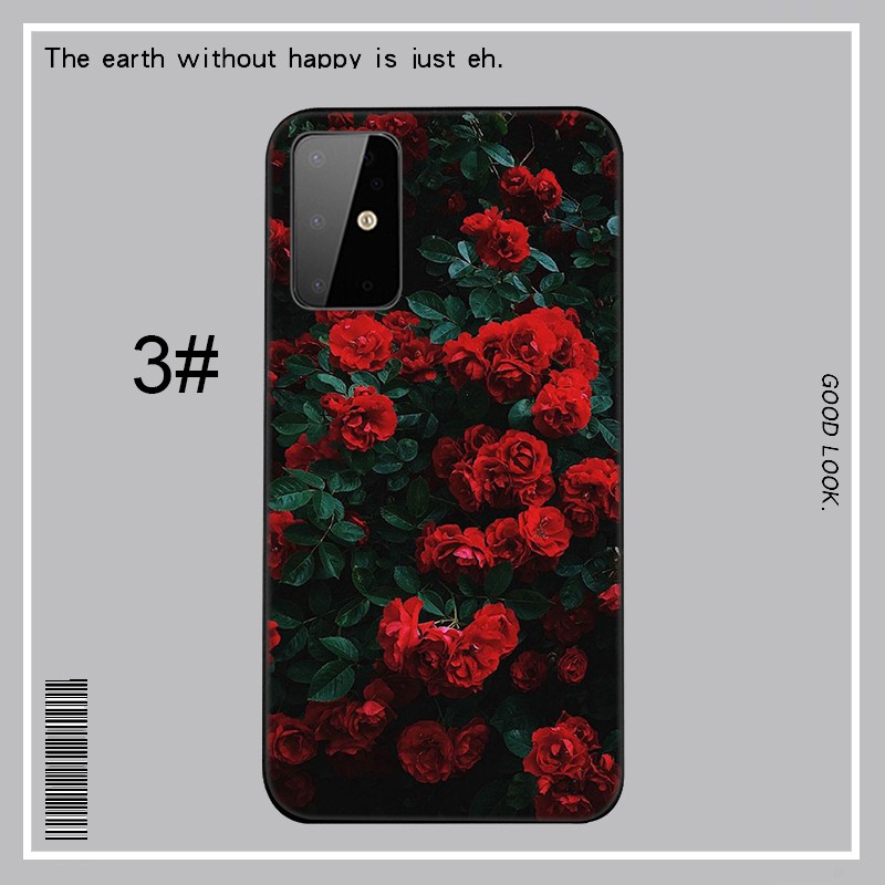 Samsung Galaxy J2 J4 J5 J6 Plus J7 J8 Prime Core Pro J4+ J6+ J730 2018 Casing phone Soft Case LU164 Floral Flower