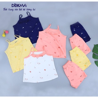 [Mã BMLT30 giảm đến 30K đơn 299K] DB747 Bộ quần áo 2 dây Dokma (9-36M)