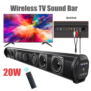 Rạp hát tại nhà mạnh mẽ TV Thanh âm thanh Loa không dây Bluetooth vòm Soundbar phụ cho PC Loa ngoài trời