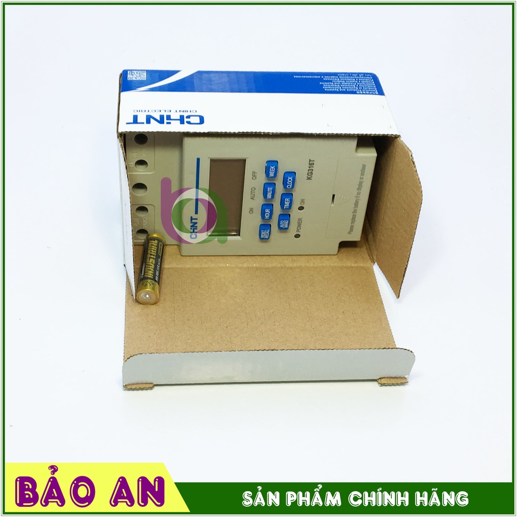 Công tắc thời gian Chint KG-316 16 chương trình (khóa bàn phím)