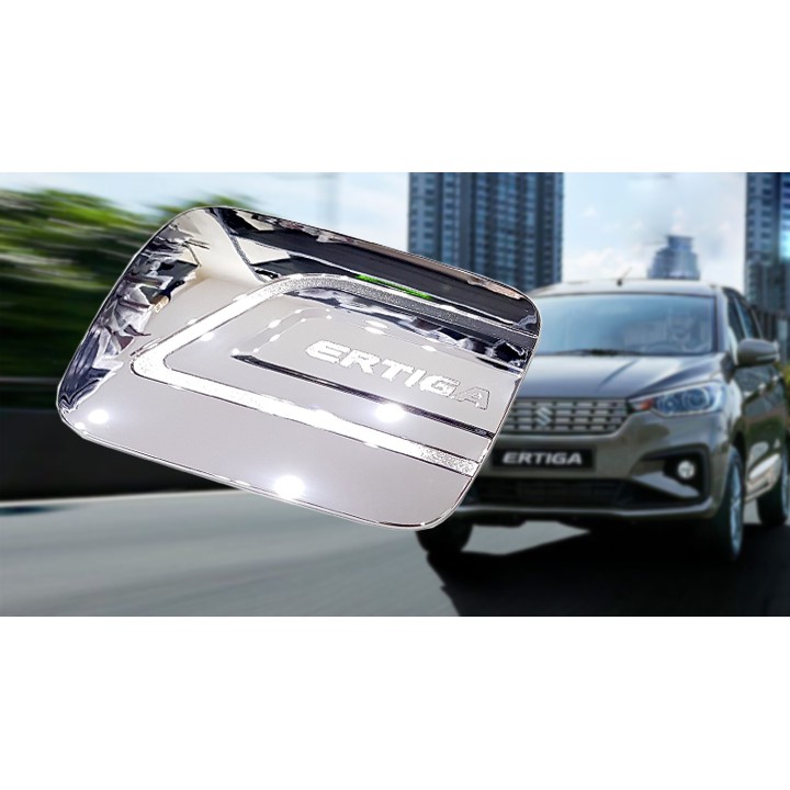 Ốp nắp bình xăng Suzuki Ertiga 2019 -2021  - mạ crom( hàng chất )