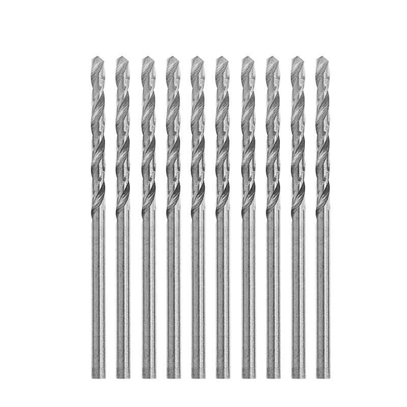 Bộ 10 Mũi Khoan Xoắn Thẳng HSS 2 5mm Đa Năng