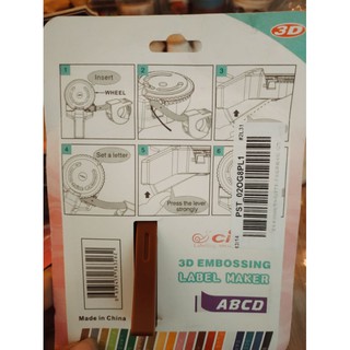 Máy dập chữ Label Maker kèm 2 cuộn phim