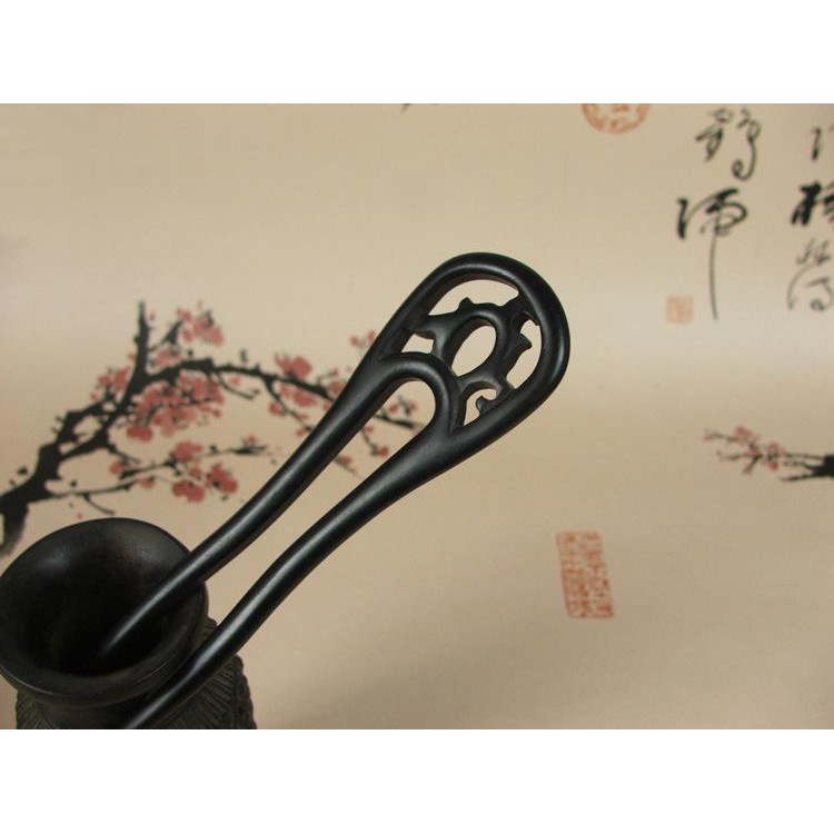 Trâm gỗ VÒNG CUNG ĐÔI cài tóc nữ cổ trang nhã nhặn phong cách cổ đại cosplay thời trang quà tặng xinh xắn thanh lịch