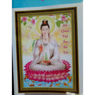 Tranh đá mẹ quan âm gy5186