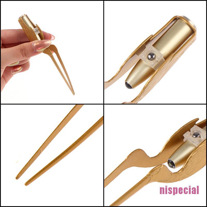 (Hàng Mới Về) Bông Tai Có Đèn Led Bằng Thép Không Gỉ Tiện Lợi