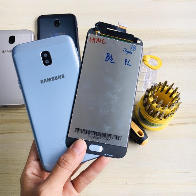 Combo Bộ Vỏ Sườn + Màn Hình Samsung J3 Pro Zin Hàng Cao Cấp (Tặng bộ vít)