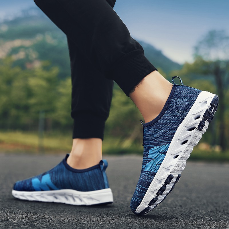 Giày thể thao đế bệt thoáng khí mùa hè dành cho nam kích cỡ 39-44 | BigBuy360 - bigbuy360.vn