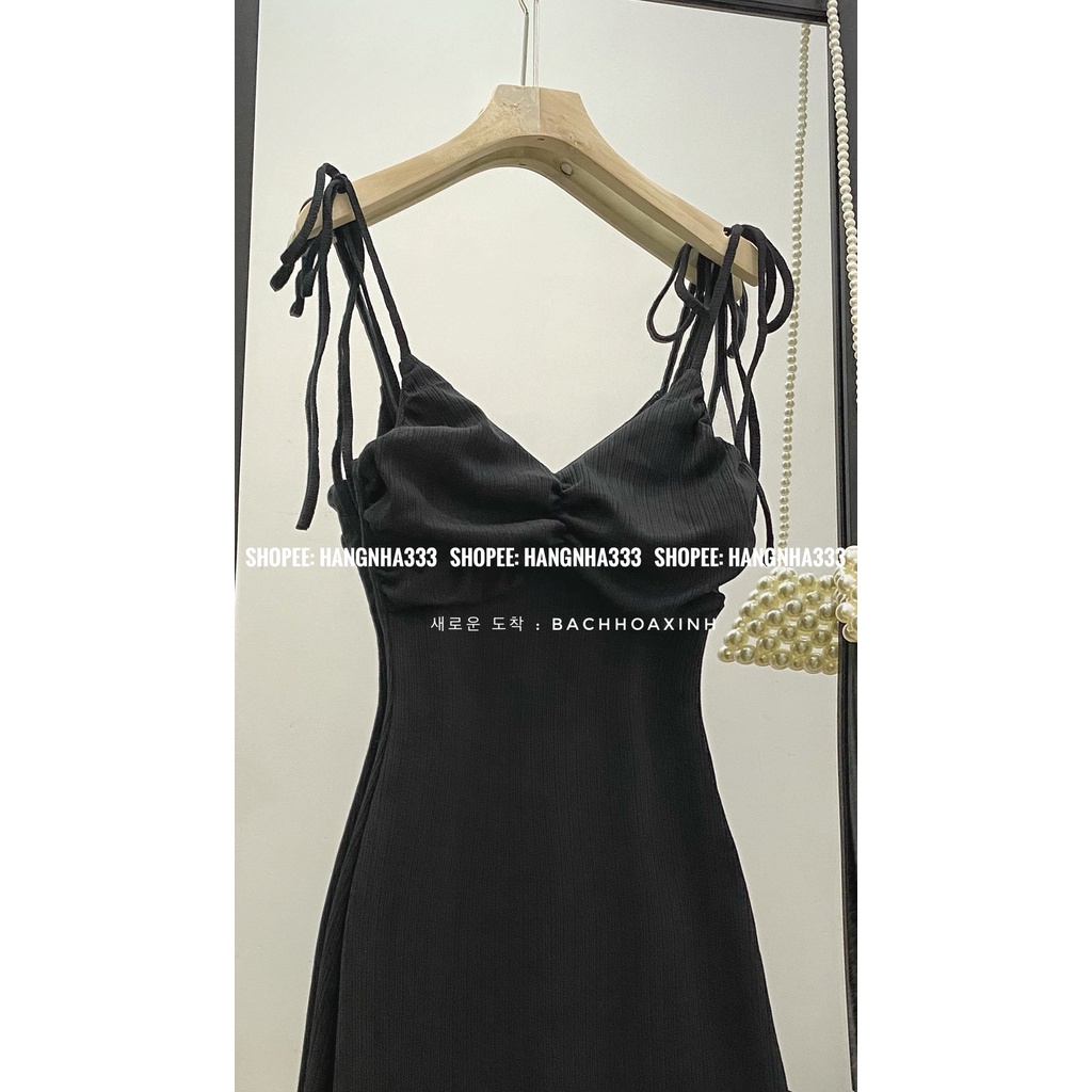 NEW || Váy body chít ngực cột dây form dài siêu xinh mùa hè nhiều màu Ulzzang