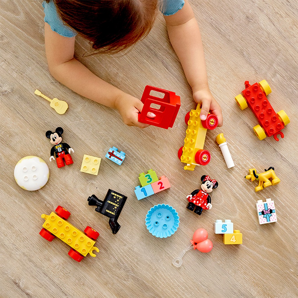 LEGO DUPLO Đoàn Tàu Sinh Nhật Của Mickey & Minnie 10941