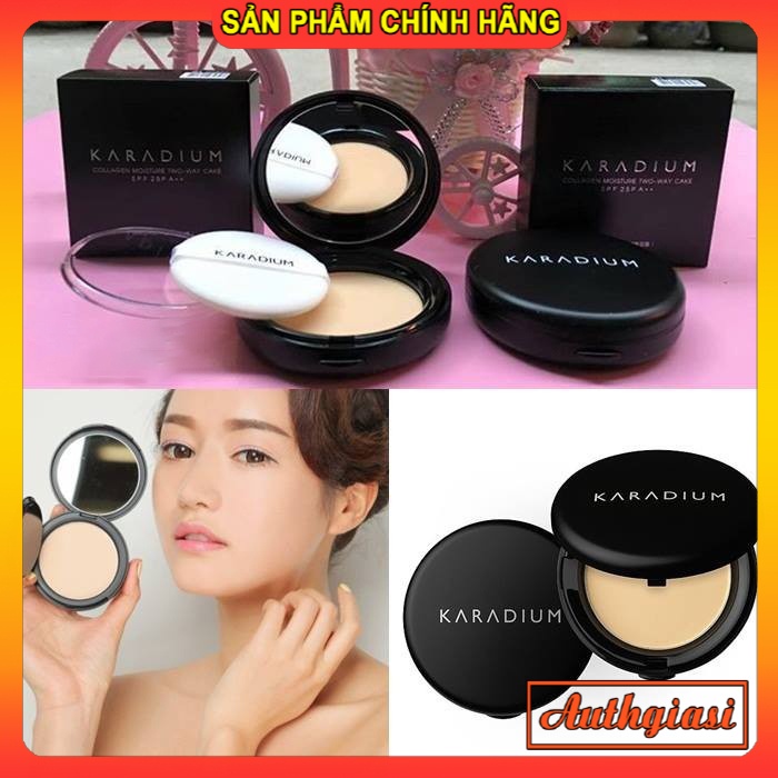 Phấn phủ nén siêu mịn Karadium Collagen Smart Sun Pact Spf50+ PA+++ | BigBuy360 - bigbuy360.vn